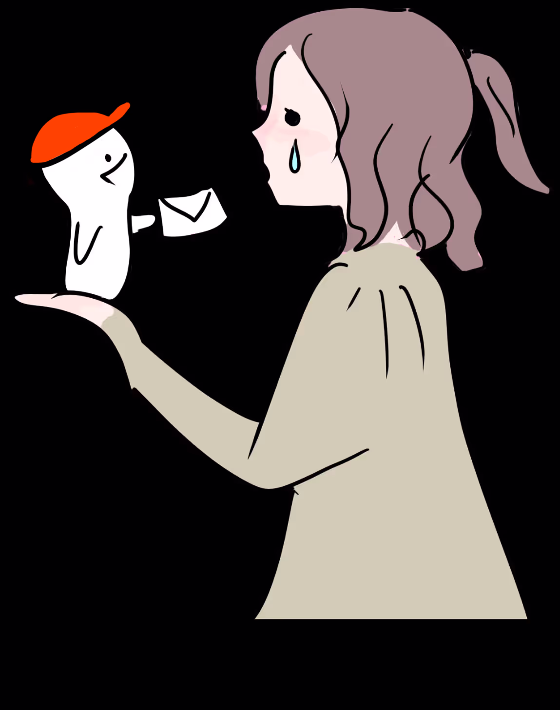 girl crying